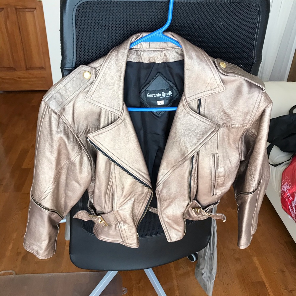 Leather jacket